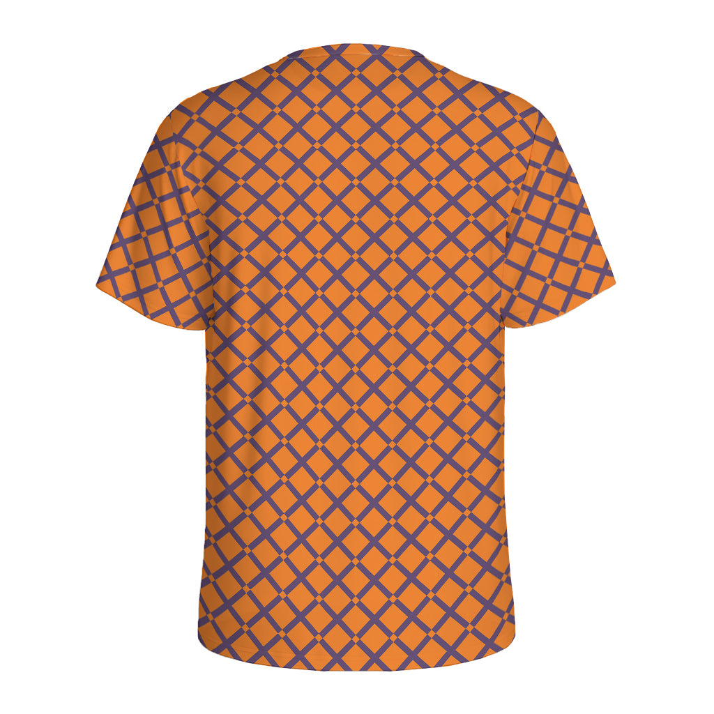 Halloween Cross Pattern Print Men's Sports T-Shirt