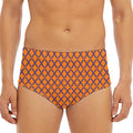 Halloween Cross Pattern Print Men's Triangle Swim Briefs