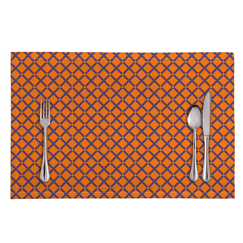 Halloween Cross Pattern Print Placemat