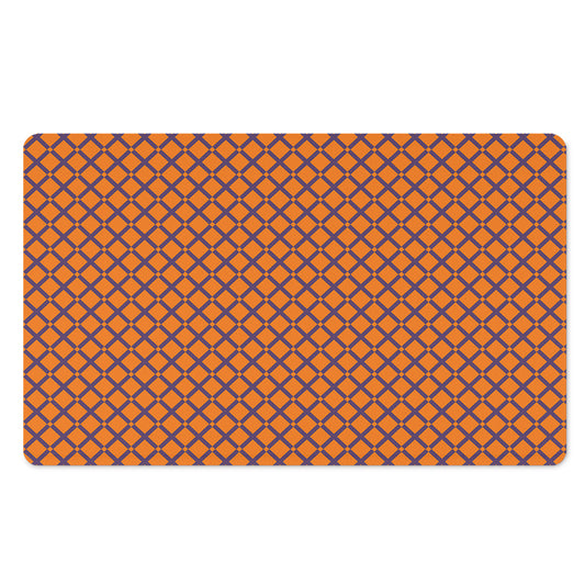 Halloween Cross Pattern Print Polyester Doormat