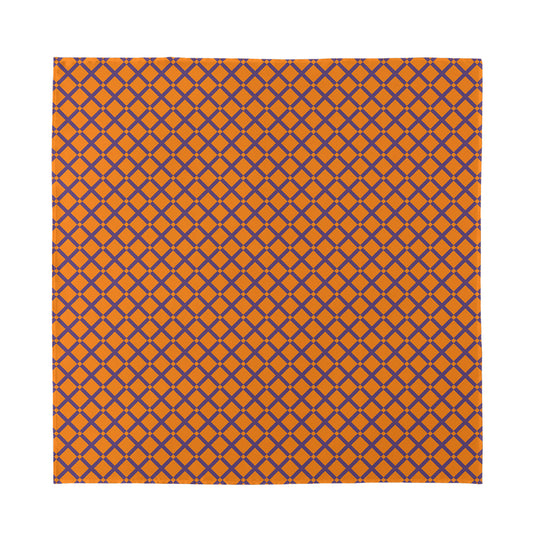 Halloween Cross Pattern Print Silk Bandana