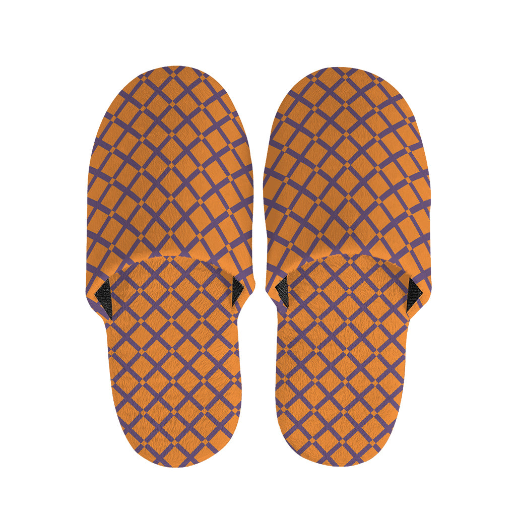 Halloween Cross Pattern Print Slippers