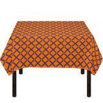 Halloween Cross Pattern Print Tablecloth