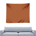 Halloween Cross Pattern Print Tapestry