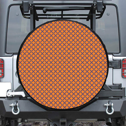 Halloween Cross Pattern Print Tire Cover