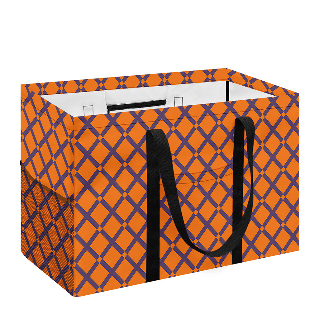 Halloween Cross Pattern Print Utility Tote Bag