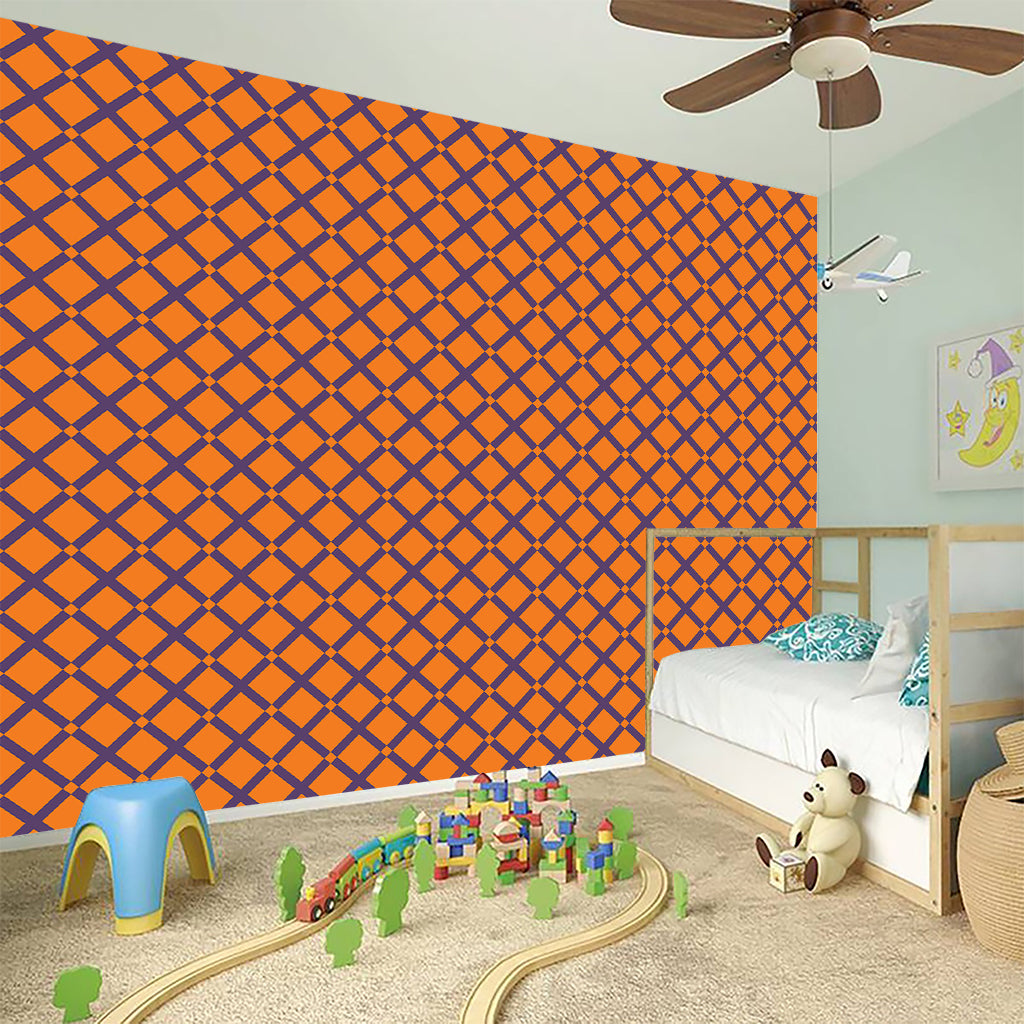 Halloween Cross Pattern Print Wall Sticker