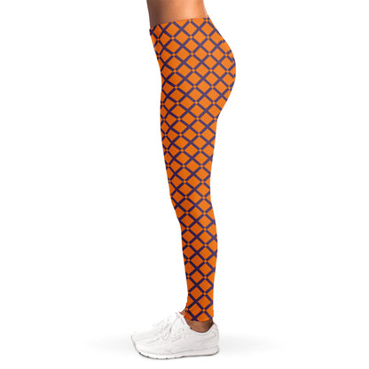 Halloween Cross Pattern Print Women's Leggings