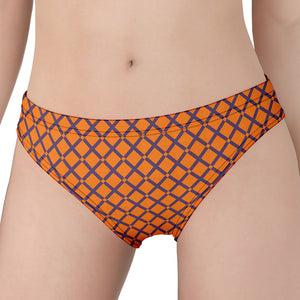 Halloween Cross Pattern Print Women's Panties