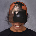 Halloween Cute Witch Cat Print Baseball Cap