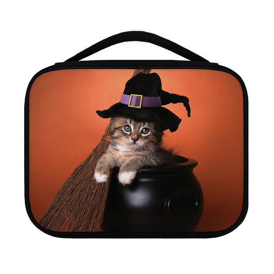 Halloween Cute Witch Cat Print Classic Bible Case