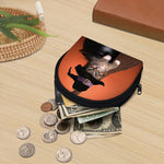 Halloween Cute Witch Cat Print Coin Purse