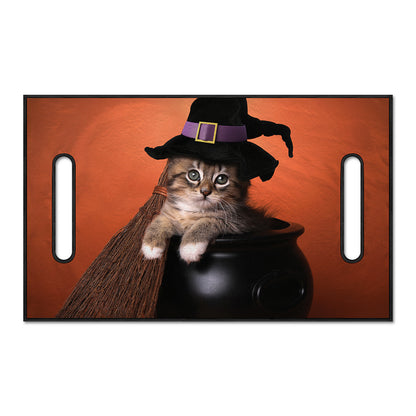 Halloween Cute Witch Cat Print Golf Cart Seat Cover