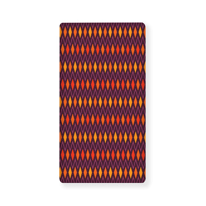 Halloween Diamond Shape Pattern Print Baby Crib Sheet