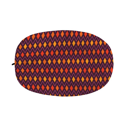 Halloween Diamond Shape Pattern Print Car Side Mirror Covers
