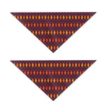 Halloween Diamond Shape Pattern Print Dog Bandana