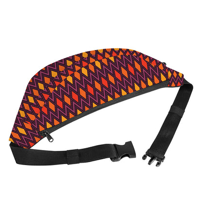 Halloween Diamond Shape Pattern Print Fanny Pack
