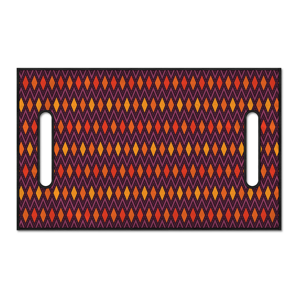 Halloween Diamond Shape Pattern Print Golf Cart Seat Cover
