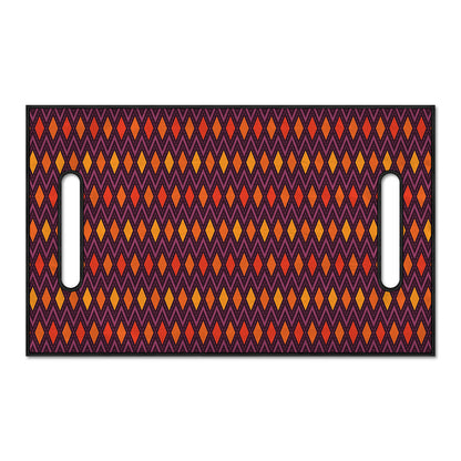 Halloween Diamond Shape Pattern Print Golf Cart Seat Cover
