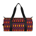 Halloween Diamond Shape Pattern Print Gym Bag