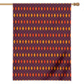 Halloween Diamond Shape Pattern Print House Flag