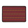 Halloween Diamond Shape Pattern Print Kitchen Mat