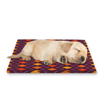 Halloween Diamond Shape Pattern Print Pet Cooling Mat Cover
