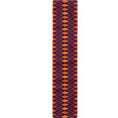 Halloween Diamond Shape Pattern Print Table Runner