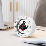 Halloween Evil Vampire Print Alarm Clock