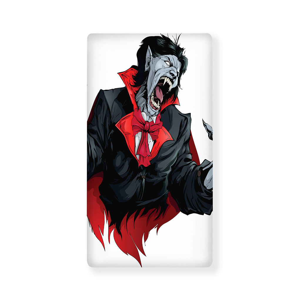 Halloween Evil Vampire Print Baby Crib Sheet