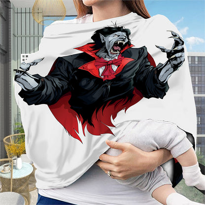 Halloween Evil Vampire Print Baby Seat Cover
