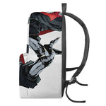 Halloween Evil Vampire Print Backpack