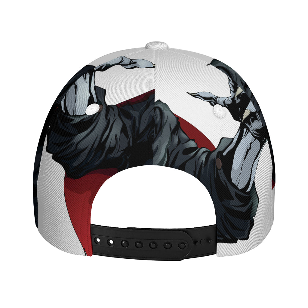 Halloween Evil Vampire Print Baseball Cap