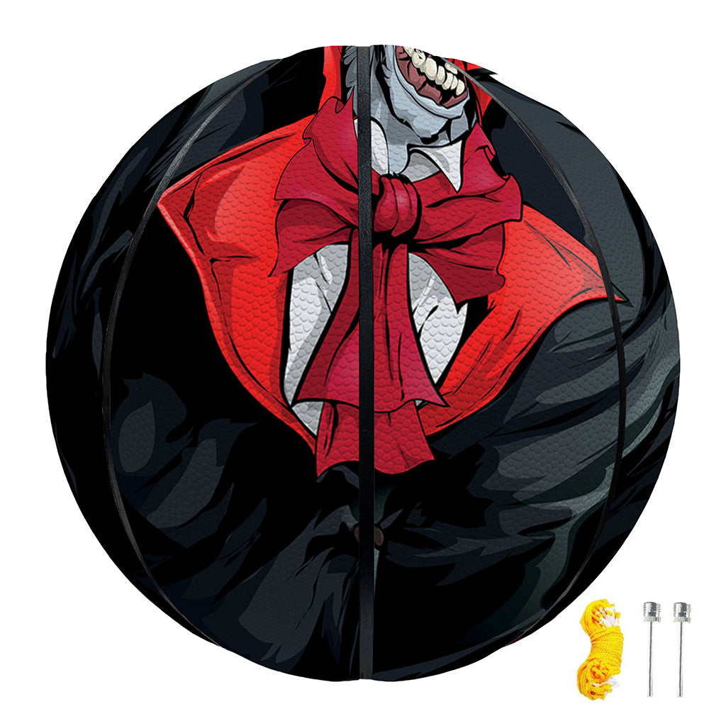 Halloween Evil Vampire Print Basketball