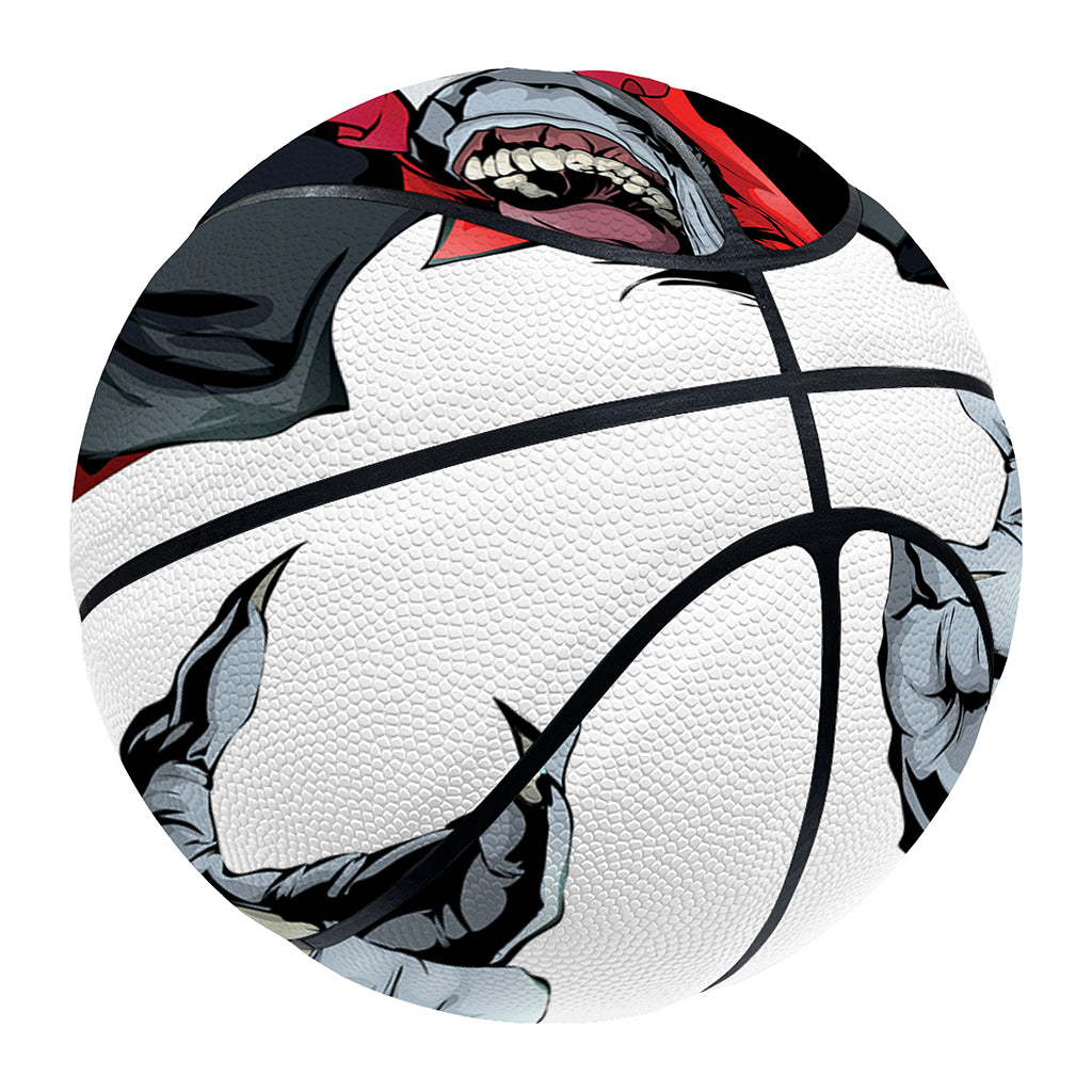 Halloween Evil Vampire Print Basketball