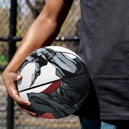 Halloween Evil Vampire Print Basketball