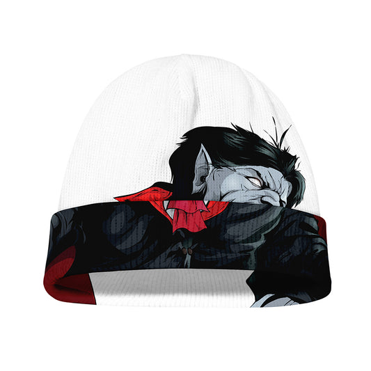 Halloween Evil Vampire Print Beanie