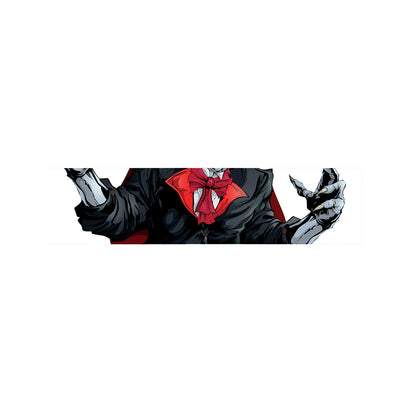 Halloween Evil Vampire Print Bed Runner