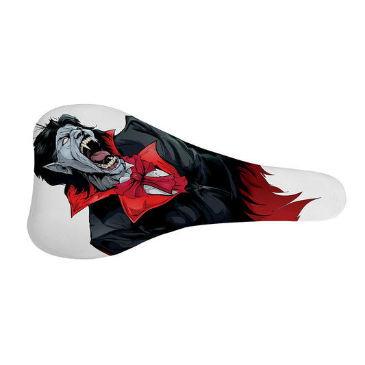 Halloween Evil Vampire Print Bicycle Seat Cover