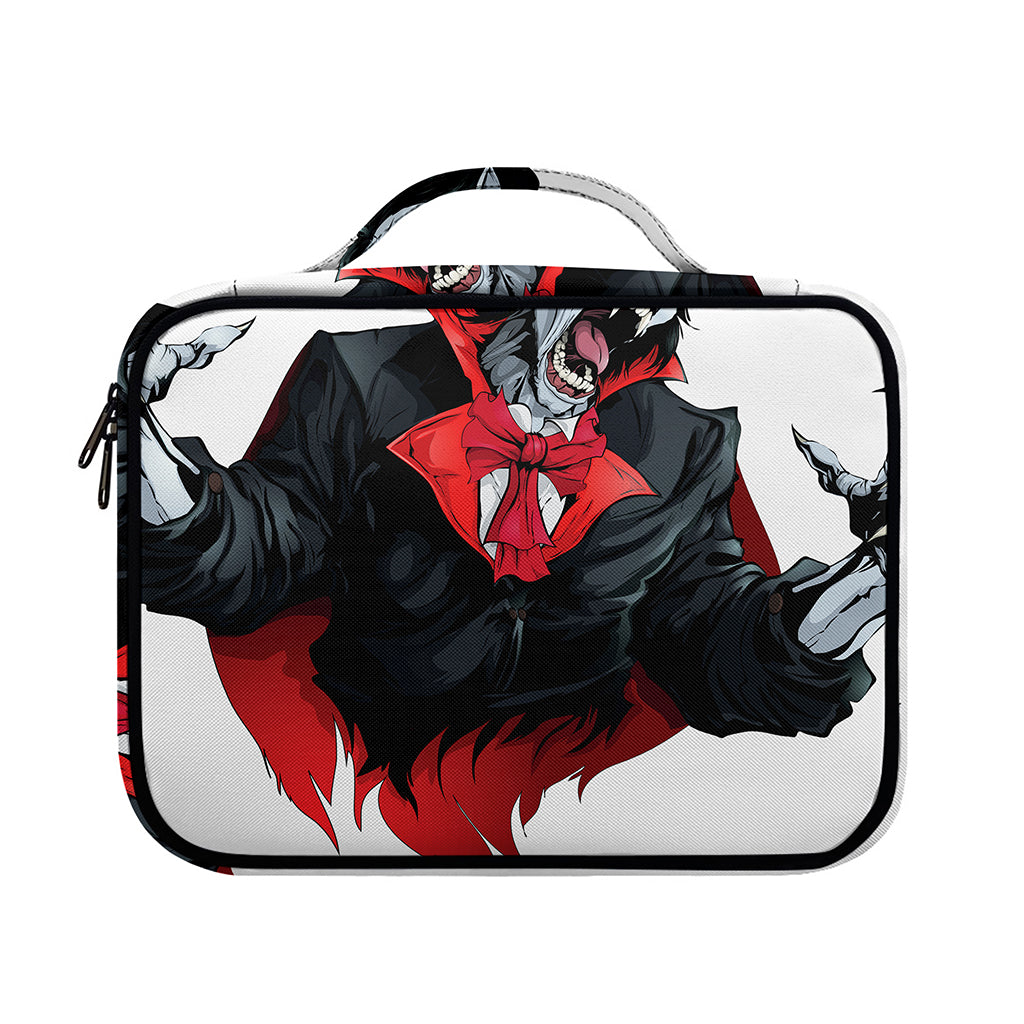 Halloween Evil Vampire Print Briefcase Bible Bag