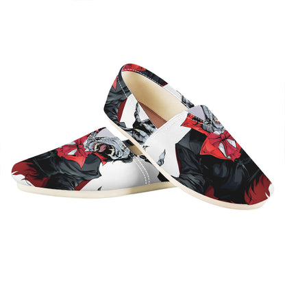 Halloween Evil Vampire Print Casual Shoes