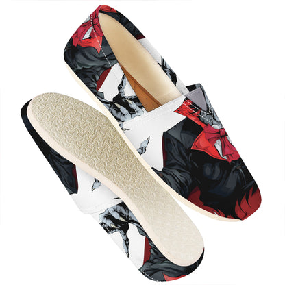 Halloween Evil Vampire Print Casual Shoes
