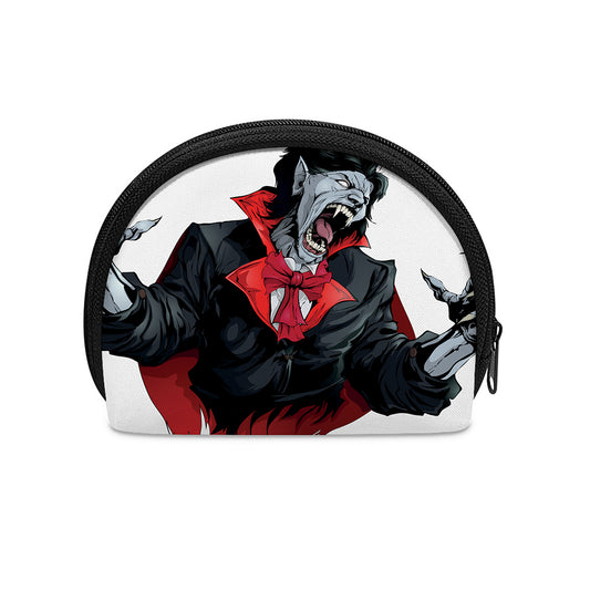 Halloween Evil Vampire Print Coin Purse