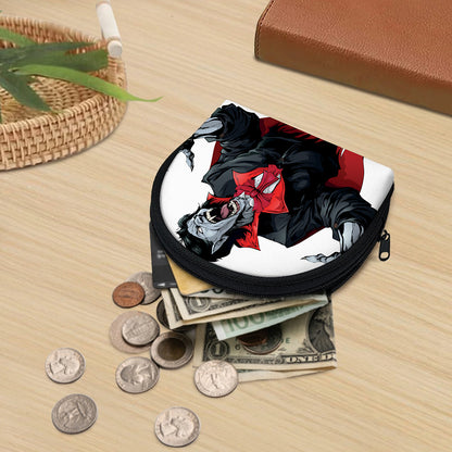 Halloween Evil Vampire Print Coin Purse