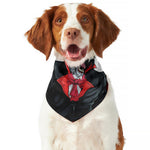 Halloween Evil Vampire Print Dog Bandana