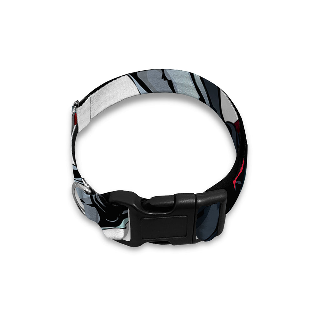 Halloween Evil Vampire Print Dog Collar