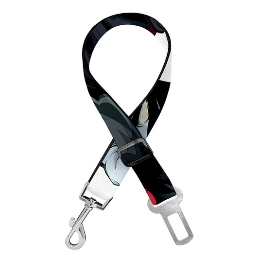 Halloween Evil Vampire Print Dog Seat Belt