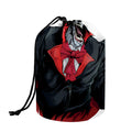 Halloween Evil Vampire Print Drawstring Makeup Bag
