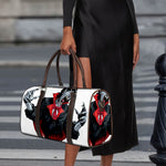 Halloween Evil Vampire Print Duffle Bag