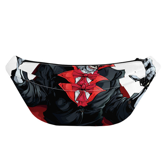 Halloween Evil Vampire Print Fanny Pack